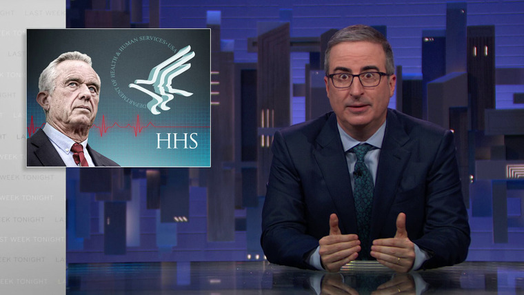 События прошедшей недели с Джоном Оливером — s12e09 — Health Agency Cuts