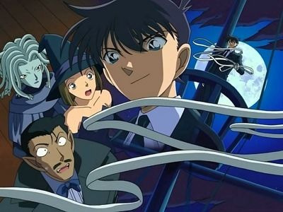 Детектив Конан — s2004e01 — Showdown with the Black Organization: Two Mysteries on the Night of the Full Moon
