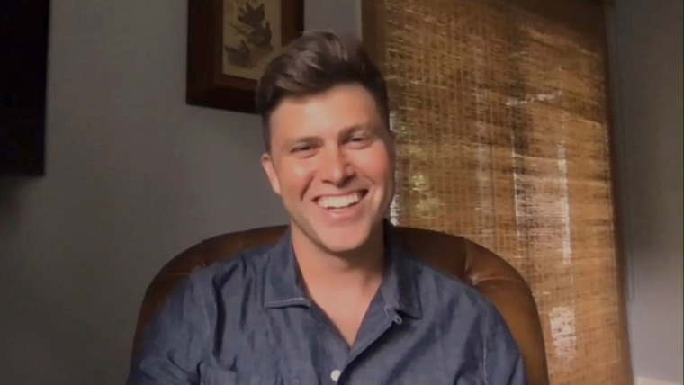 Ночное шоу с Джимми Фэллоном — s2020e114 — Colin Jost, Rep. Val Demings, Davido