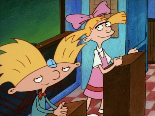Hey Arnold! — s01e15 — Spelling Bee / Pigeon Man