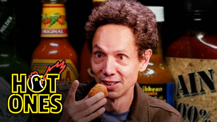Hot Ones — s15e06 — Malcolm Gladwell Hits the Tipping Point While Eating Spicy Wings
