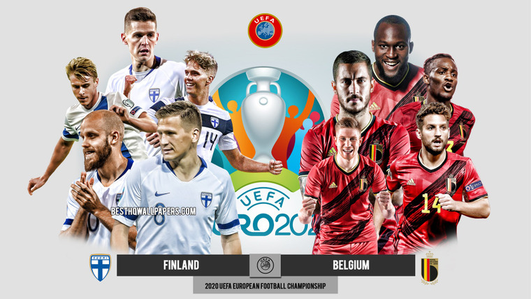 Чемпионат Европы по футболу 2020 — s01e30 — Группа B. 3-й тур: Финляндия — Бельгия