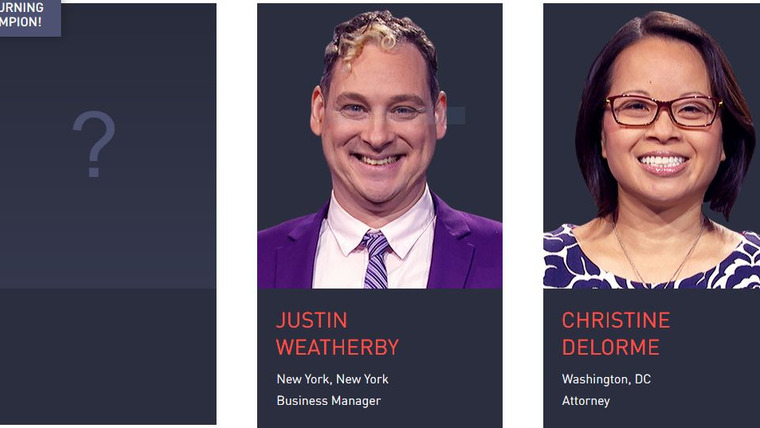 Jeopardy! — s2020e17 — Garrett Marcotte Vs. Claire-marie Murphy Vs. Mandy Friel, show # 8187.