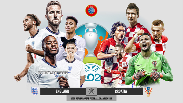 Чемпионат Европы по футболу 2020 — s01e05 — Группа D. 1-й тур: Англия — Хорватия