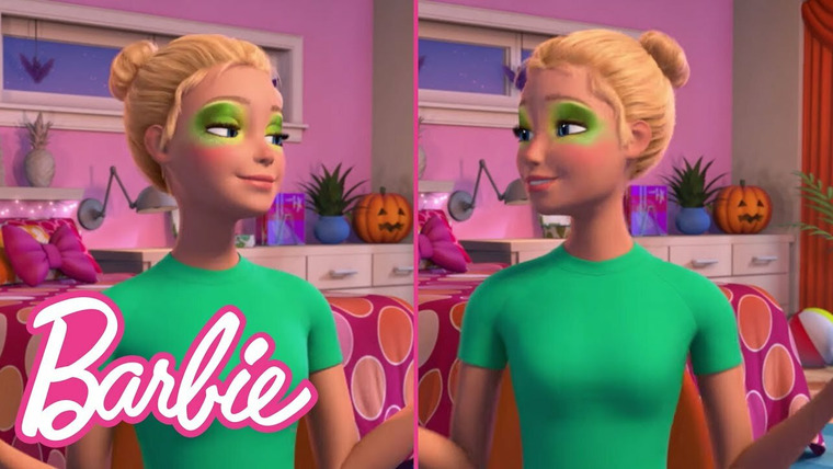 Barbie Vlogs — s01e124 — Forest Fairy Halloween Makeup Tutorial