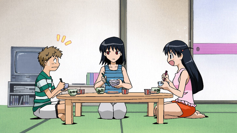 Школьный переполох — s01e17 — Giraffe's Feeling in the Peak of Summer! A Panic Party in the End of Summer! Summer's Over, So We're Changing Now!
