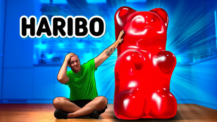 vanzai — s07e27 — УВЕЛИЧИЛИ ЖЕЛЕЙНОГО МЕДВЕДЯ HARIBO В 1000 РАЗ.