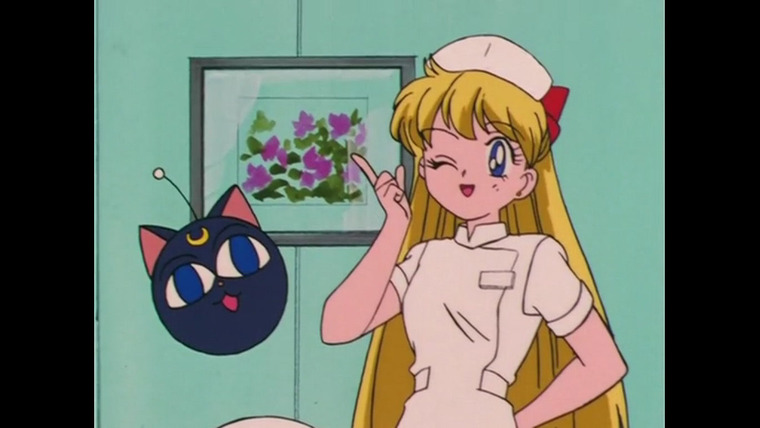 Bishoujo Senshi Sailor Moon — s02e32 — Venus Minako's Nurse Mayhem