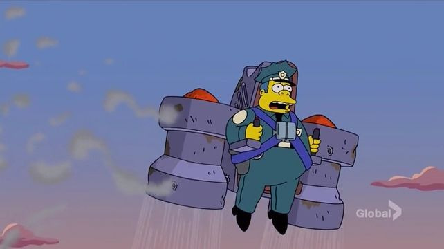 The Simpsons — s26e16 — Sky Police