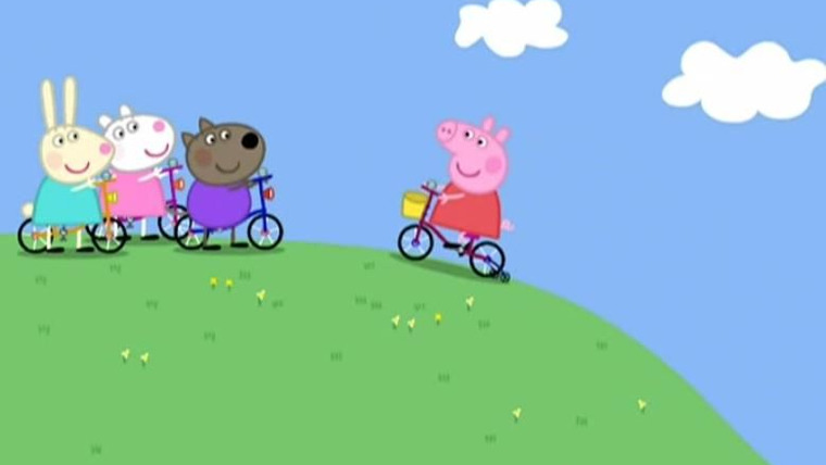 Свинка Пеппа — s01e12 — Bicycles
