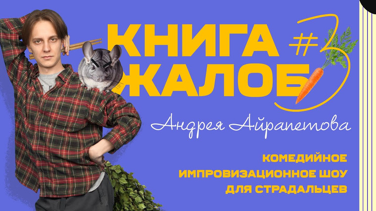 Андрей Айрапетов — s2023e11 — «Книга жалоб Андрея Айрапетова» выпуск № 3 | 18+