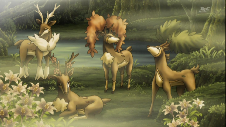 Pokémon the Series — s15e06 — The Four Seasons of Sawsbuck!