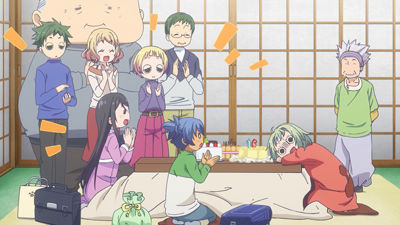 Amanchu! — s02e11 — The Story of Cold, Flames, and Well Wishes.