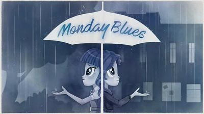 Мой маленький пони: Девочки из Эквестрии - Летние короткометражки — s01e06 — Monday Blues