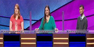 Jeopardy! — s2018e184 — James Holzhauer Vs. Laura Schulman Vs. Nate Scheffey, show # 7934.