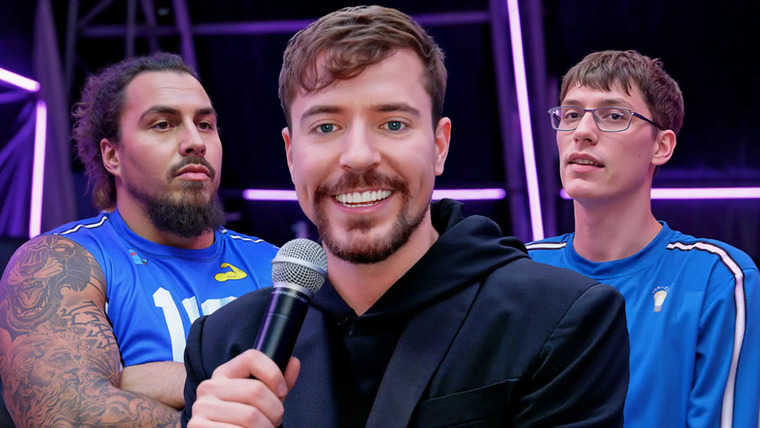 Игры Биста — s02e01 — Strong vs Smart Compete for $5,000,000