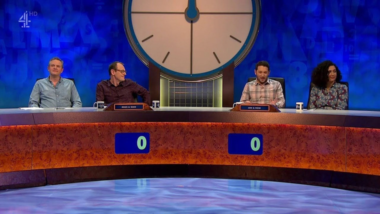 8 Out of 10 Cats Does Countdown — s18e01 — Miles Jupp, Rose Matafeo, Vic Reeves