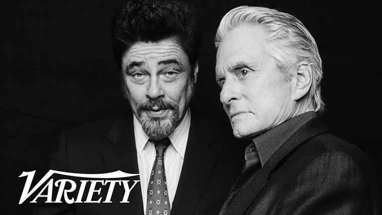 Variety Studio: Actors on Actors — s10e05 — Benicio del Toro and Michael Douglas
