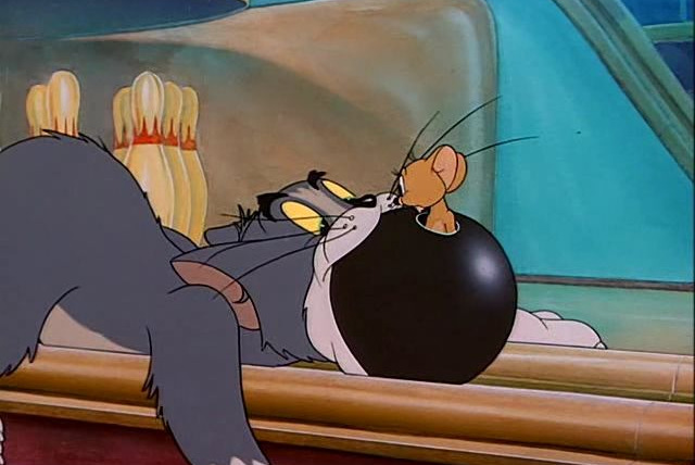 Tom & Jerry (Hanna-Barbera era) — s01e07 — The Bowling Alley Cat