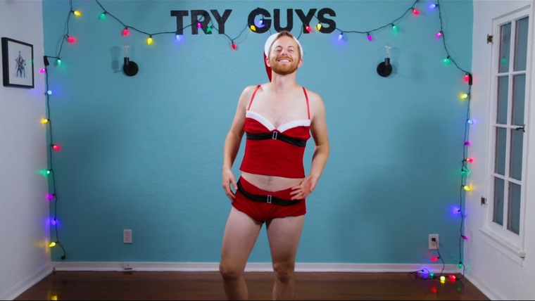 The Try Guys — s10e55 — ﻿﻿The Try Guys Try Naughty Christmas Costumes