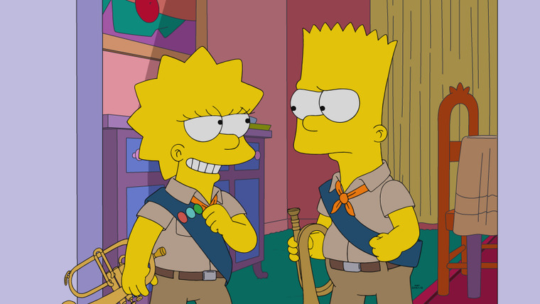 The Simpsons — s34e03 — Lisa the Boy Scout
