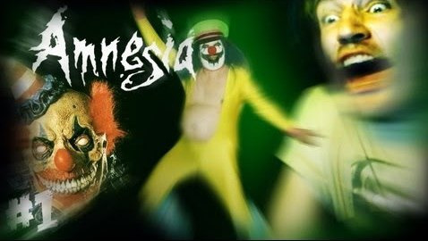 ПьюДиПай — s03e128 — FRICKING CLOWNS EVERYWHERE! - Amnesia: Custom Story - Part 1 - Laughing in the darkness