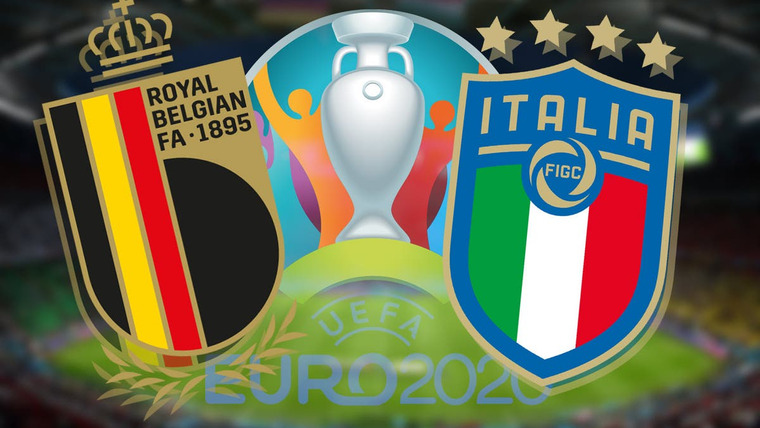 UEFA Euro 2020 — s01e46 — ¼ финала: Бельгия — Италия