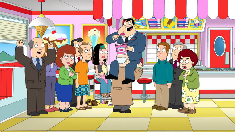 American Dad! — s14e05 — The Mural of the Story