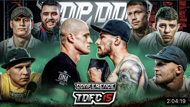 Top Dog Fighting Championship — s15 special-1 — Конференция TDFC15
