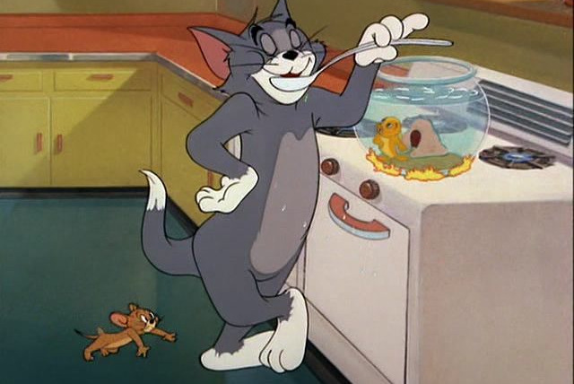 Tom & Jerry (Hanna-Barbera era) — s01e56 — Jerry and the Goldfish