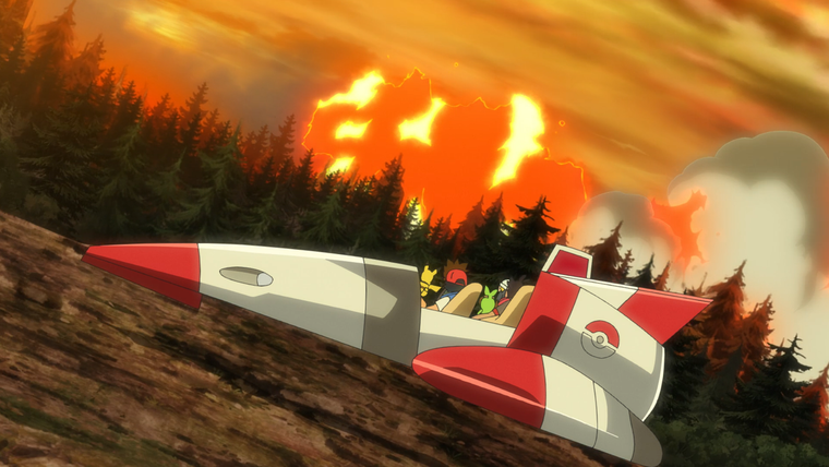 Покемон — s13 special-2 — The Arceus Who is Known as a God 2 — Rampaging Heatran!