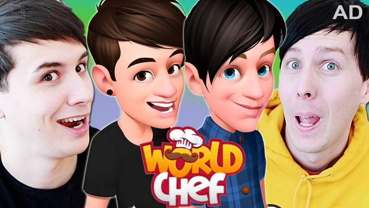 Dan and Phil — s03e05 — AD - WE'RE IN THIS GAME! Dan and Phil Play: World Chef #2