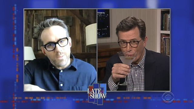 Вечернее шоу со Стивеном Колбером — s2020e43 — Stephen Colbert from home, with Ryan Reynolds, Keith Urban