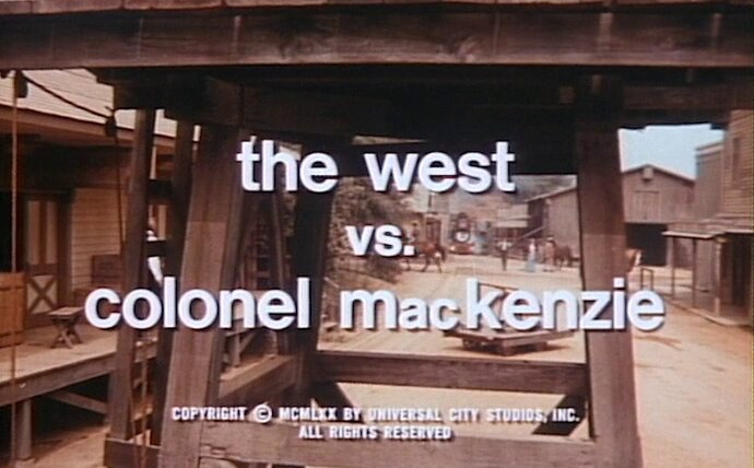 Виргинец — s09e01 — The West vs. Colonel MacKenzie