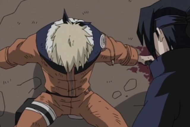 Наруто — s01e29 — Naruto Strikes Back! I'm Not Going to Run Away!