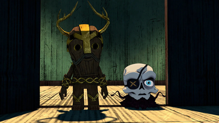 Проклятие! — s01e02 — The Golden Baboon Head