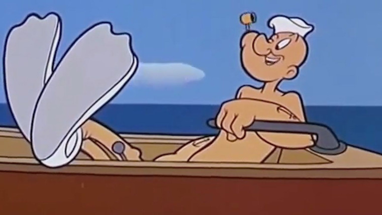 Popeye — s1961e27 — A Poil for Olive Oyl