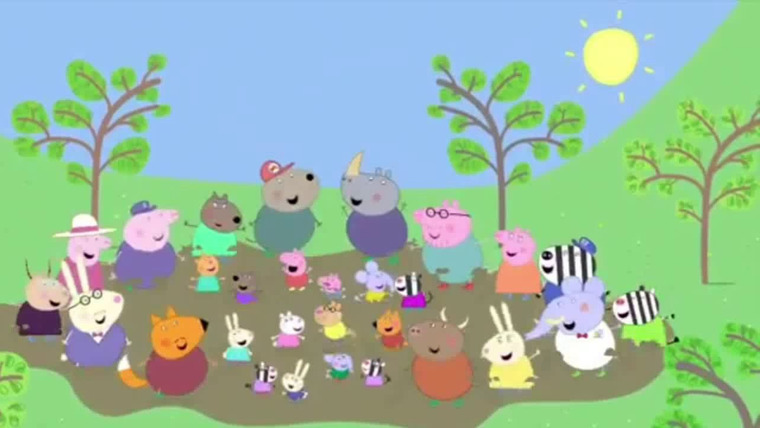 Peppa Pig — s03e50 — The Biggest Muddy Puddle in the World
