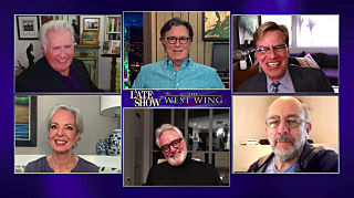 The Late Show with Stephen Colbert — s2020e127 — Allison Janney, Richard Schiff, Martin Sheen, Bradley Whitford, Aaron Sorkin