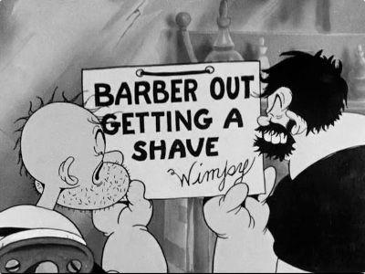 Popeye — s1936e02 — A Clean Shaven Man