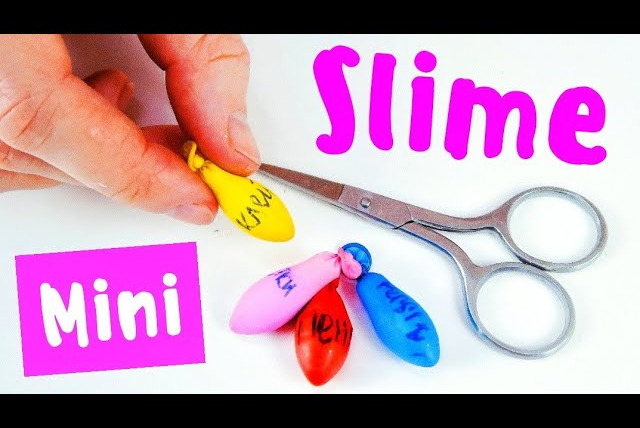Masha Zoom — s2017e29 — ЧЕЛЛЕНДЖ! ЛИЗУН ИЗ МИНИ ШАРОВ / Making Slime with Mini Balloons — DIY Miniatures Balloon