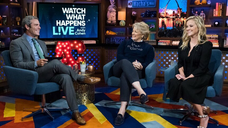 Watch What Happens Live — s14e144 — Reese Witherspoon & Candice Bergen