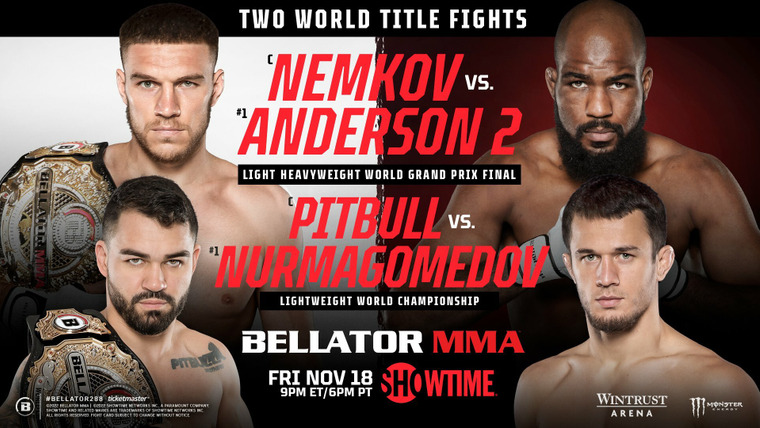 Bellator MMA Live — s19e16 — Bellator 288: Nemkov vs. Anderson 2