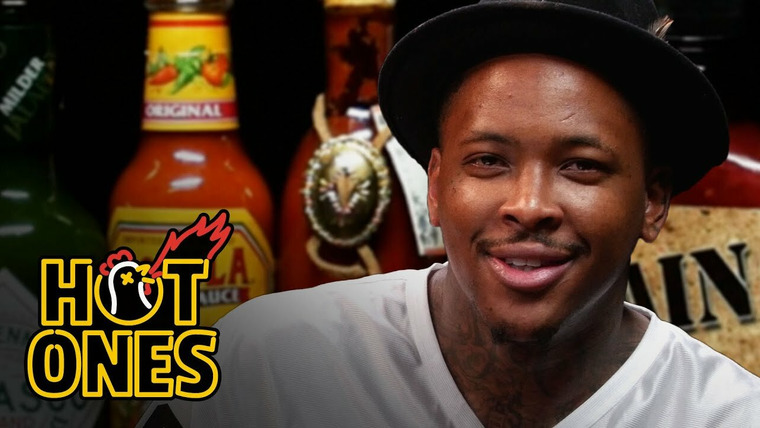 Hot Ones — s02e25 — YG Keeps His Bool Eating Spicy Nuggets