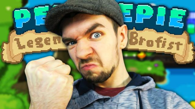 Jacksepticeye — s04e535 — I'M IN A GAME | PewDiePie: Legend of the Brofist #1