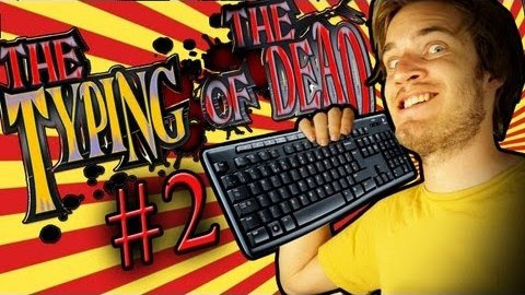 PewDiePie — s04e214 — GREATEST VOICE-ACTING IN ANY VIDEO GAME EVER - The Typing of the Dead - Part 2