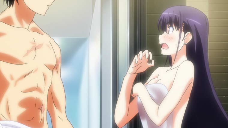 Grisaia no Kajitsu — s02 special-0 — Heart-Poundingly Close Together in a Locker with Yumiko After a Bath