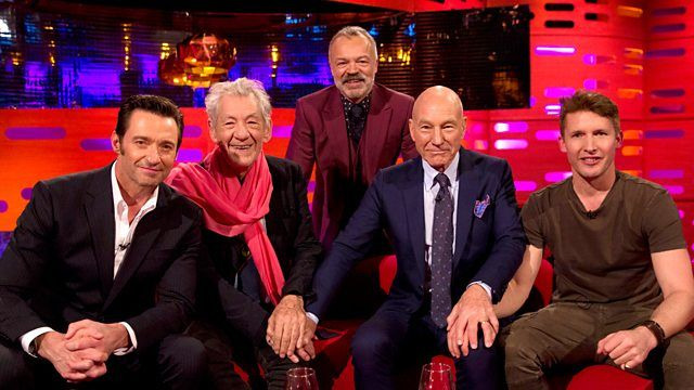 The Graham Norton Show — s20e19 — Hugh Jackman, Patrick Stewart, Ian McKellen, James Blunt