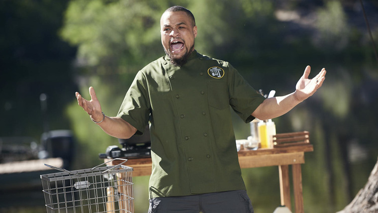 Беспощадная кухня — s13e16 — Camp Cutthroat 2: Alton's Revenge: Heat Four, How To Get Away With Burger