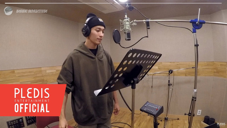 Inside Seventeen — s02e11 — SEVENTEEN 'SWEETEST THING' (Chocolate OST) Recording Behind